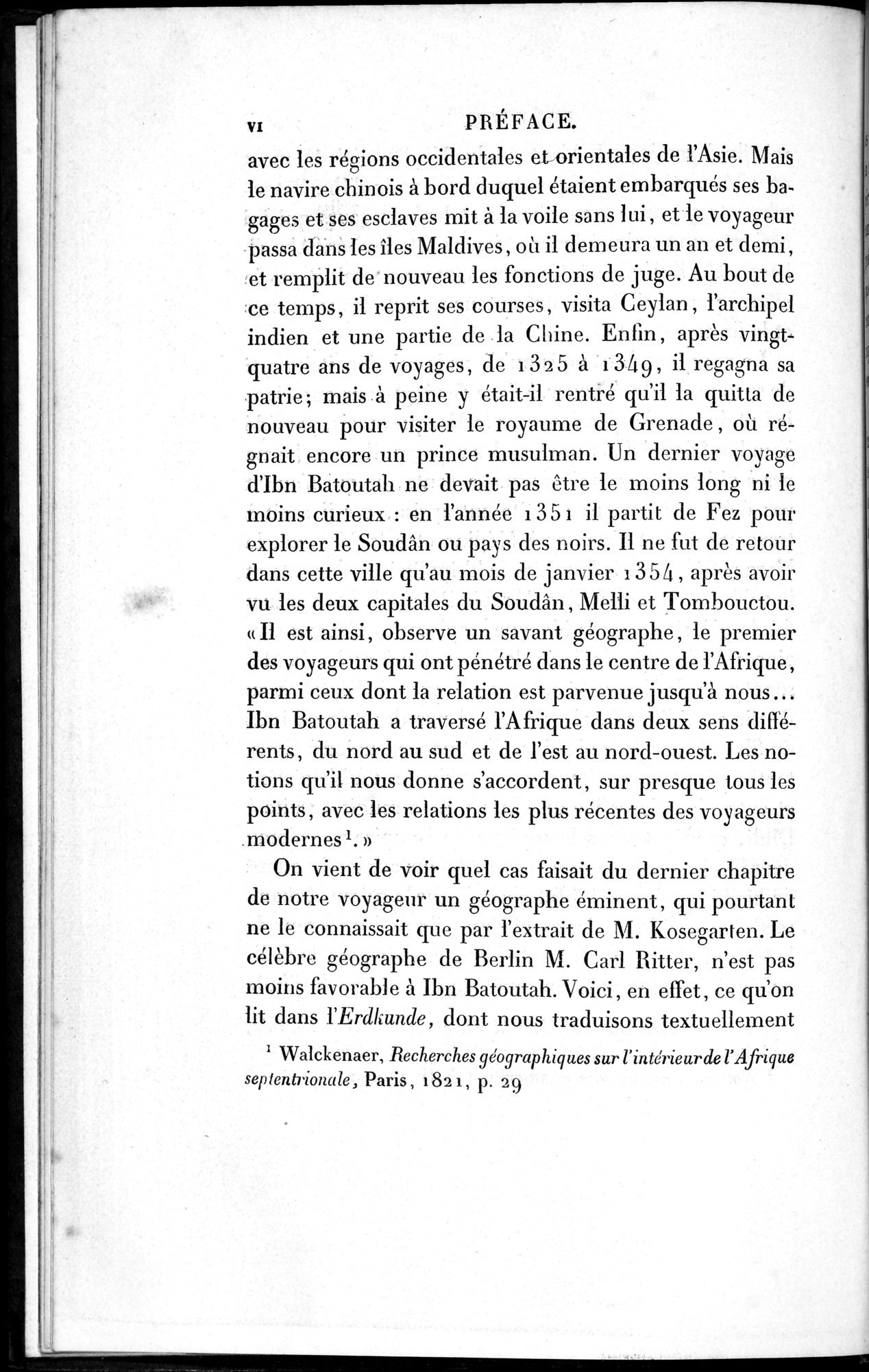Voyages d'Ibn Batoutah : vol.1 / 18 ページ（白黒高解像度画像）