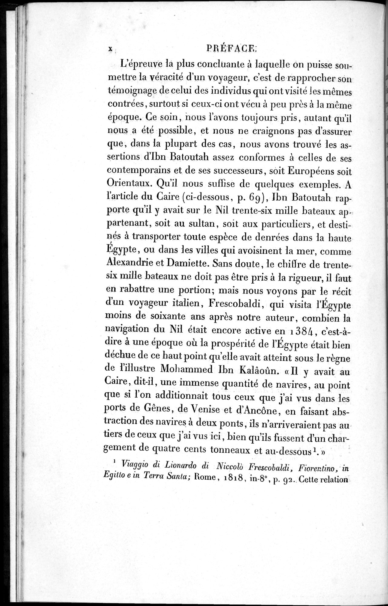 Voyages d'Ibn Batoutah : vol.1 / 22 ページ（白黒高解像度画像）