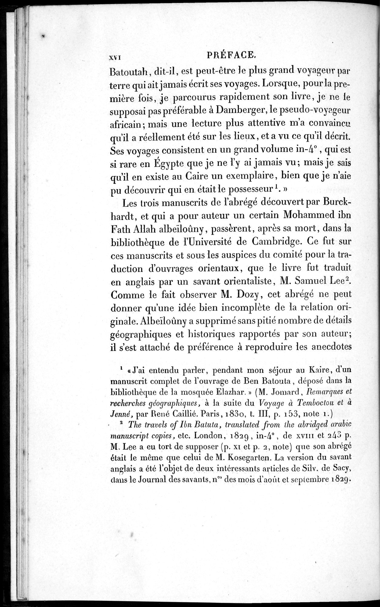 Voyages d'Ibn Batoutah : vol.1 / 28 ページ（白黒高解像度画像）