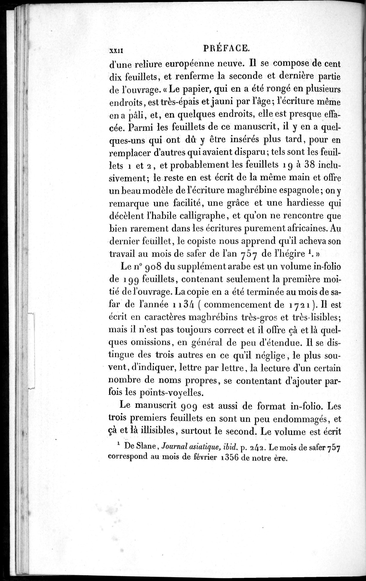 Voyages d'Ibn Batoutah : vol.1 / 34 ページ（白黒高解像度画像）