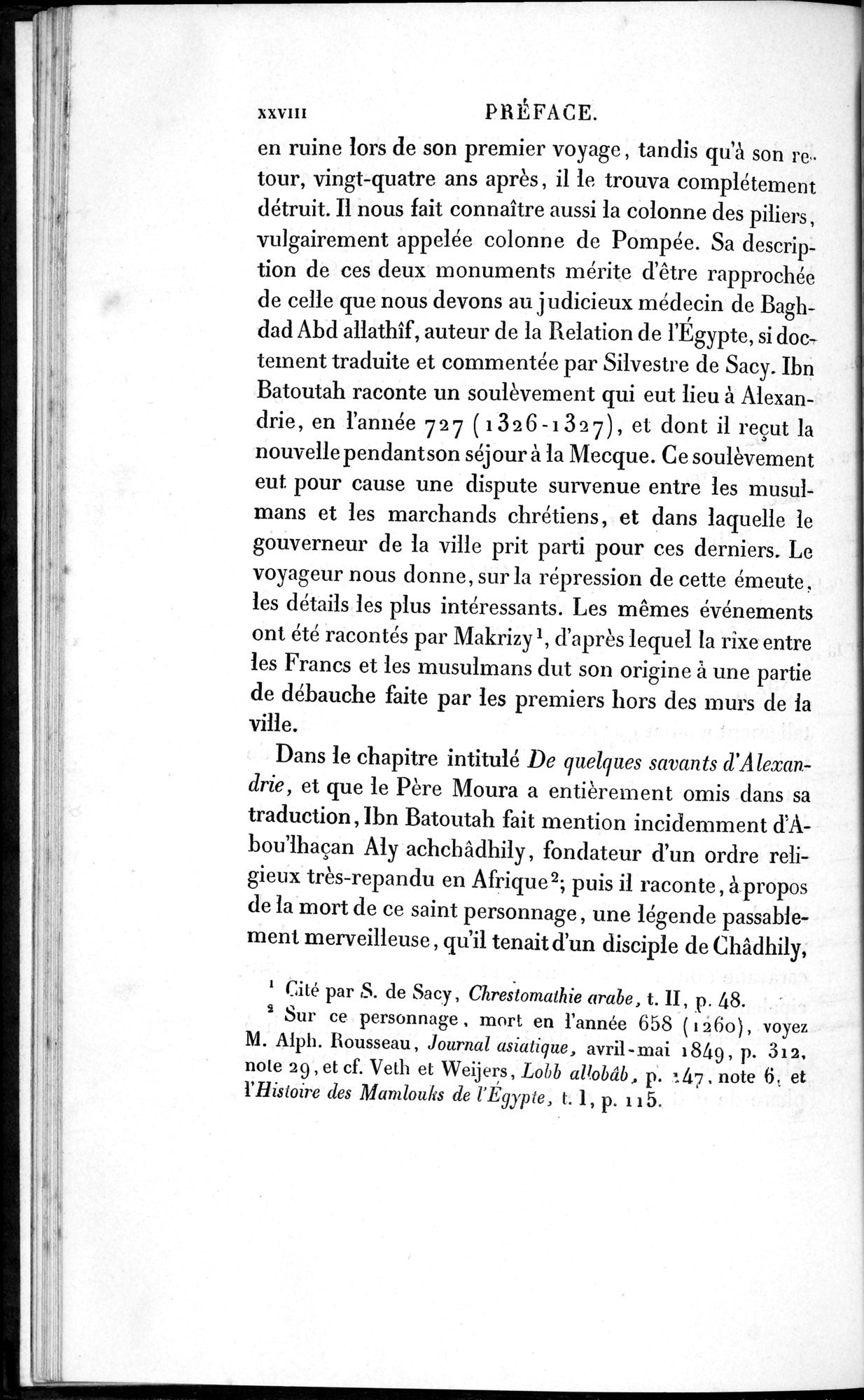 Voyages d'Ibn Batoutah : vol.1 / 40 ページ（白黒高解像度画像）