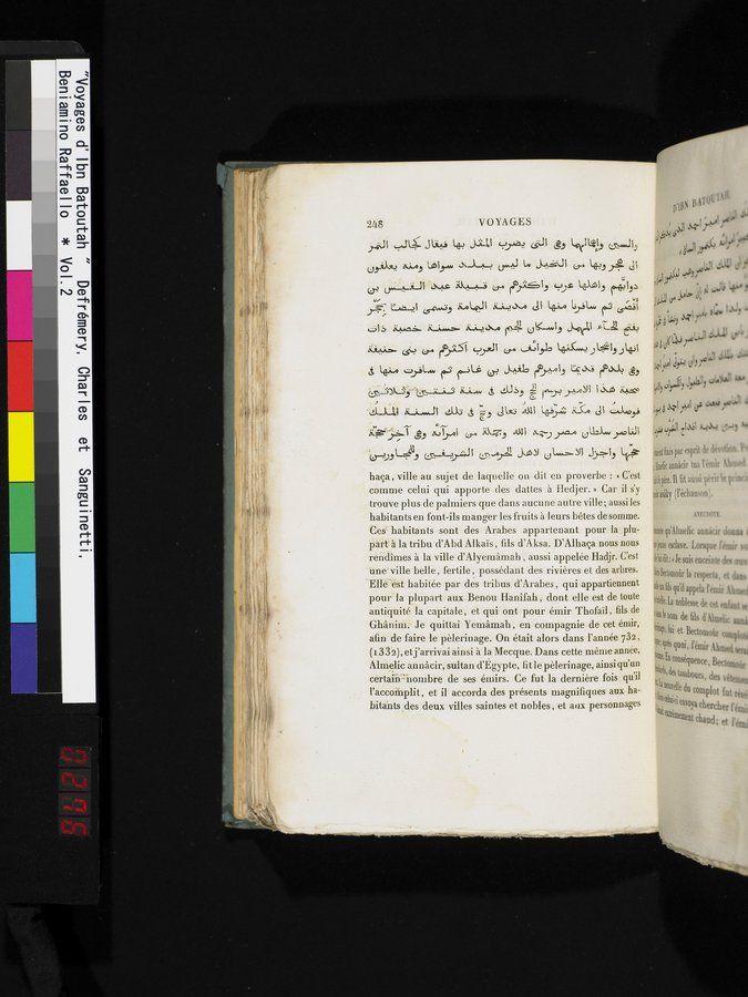 Voyages d'Ibn Batoutah : vol.2 / 276 ページ（カラー画像）