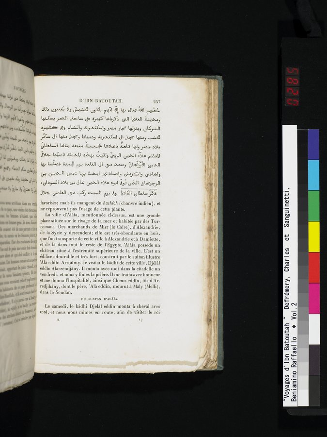 Voyages d'Ibn Batoutah : vol.2 / 285 ページ（カラー画像）