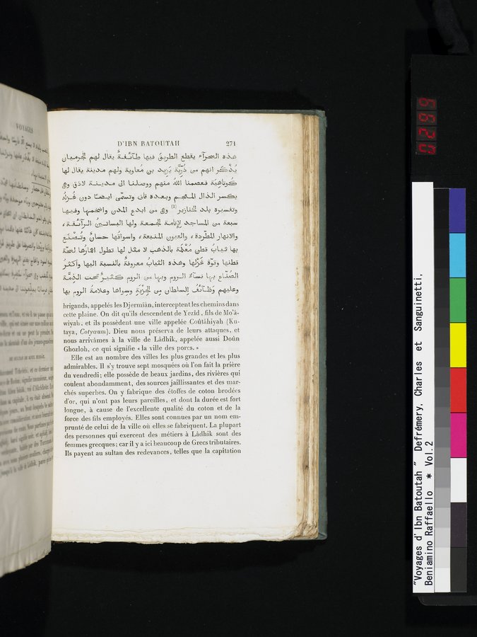 Voyages d'Ibn Batoutah : vol.2 / 299 ページ（カラー画像）