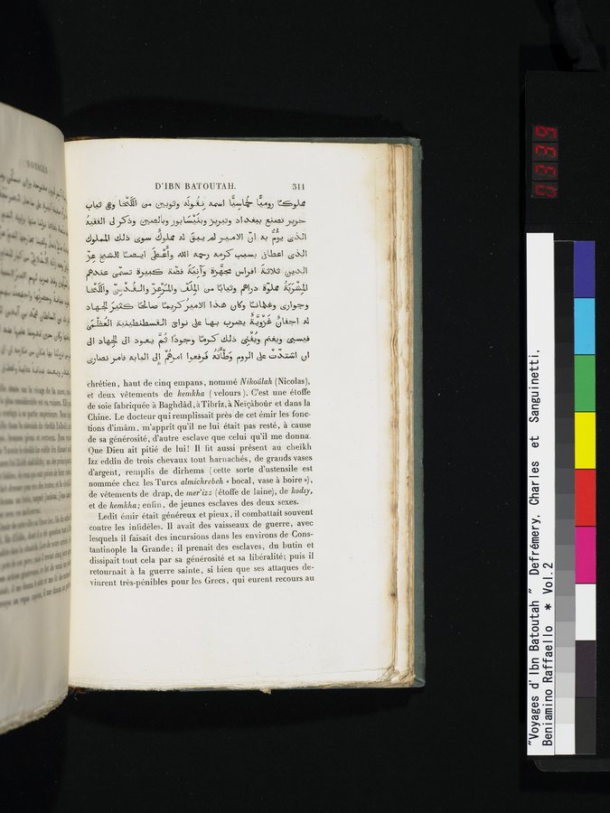 Voyages d'Ibn Batoutah : vol.2 / Page 339 (Color Image)
