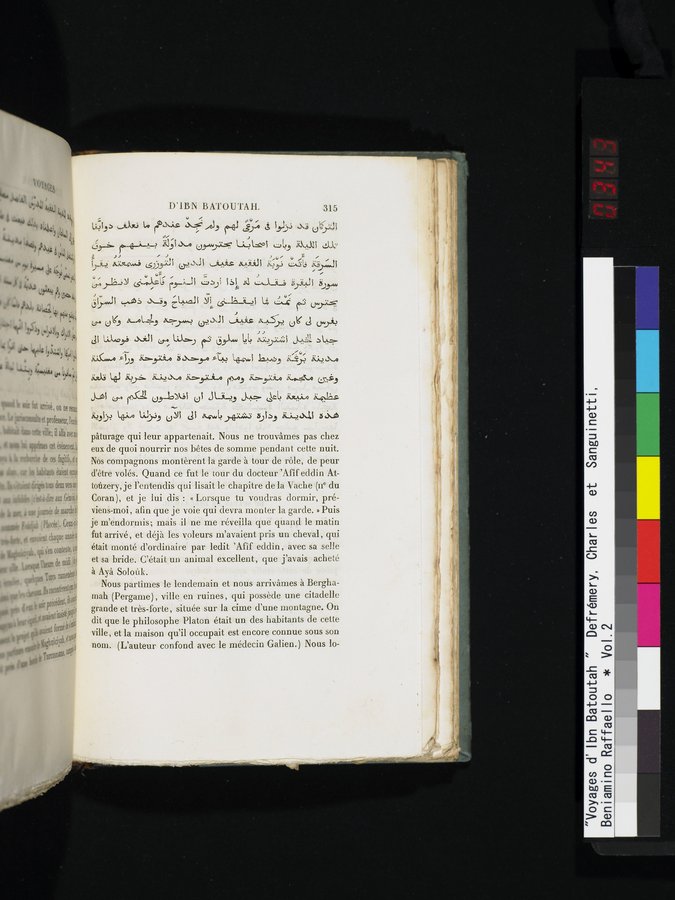 Voyages d'Ibn Batoutah : vol.2 / 343 ページ（カラー画像）