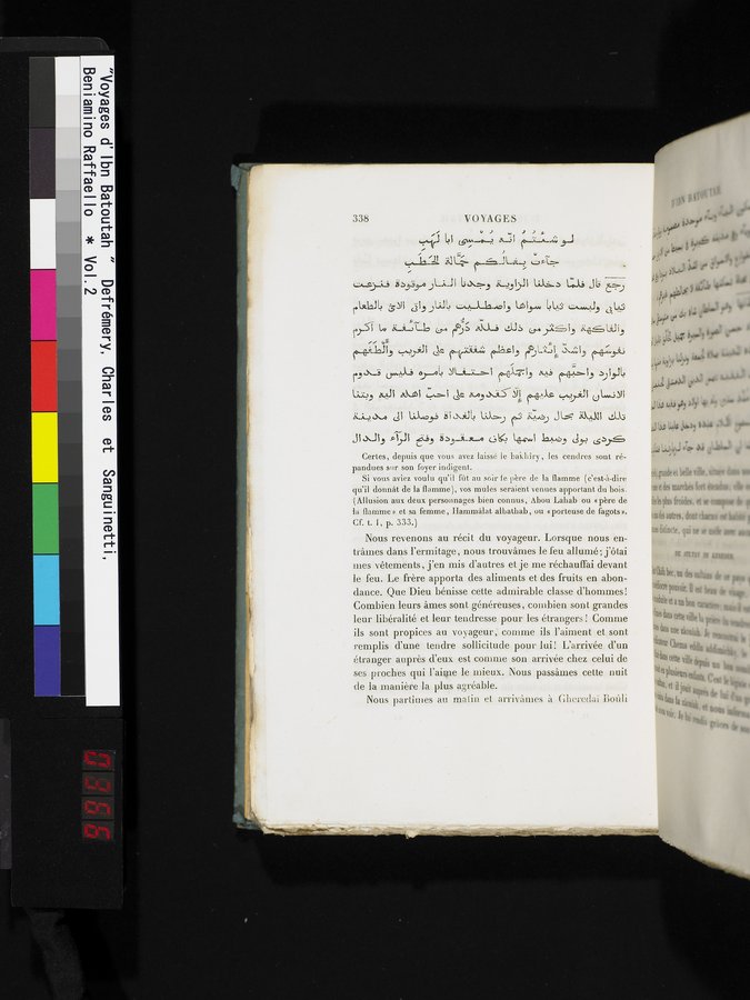 Voyages d'Ibn Batoutah : vol.2 / 366 ページ（カラー画像）