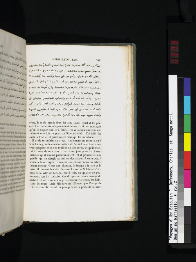 Voyages d'Ibn Batoutah : vol.2 / 379 ページ（カラー画像）