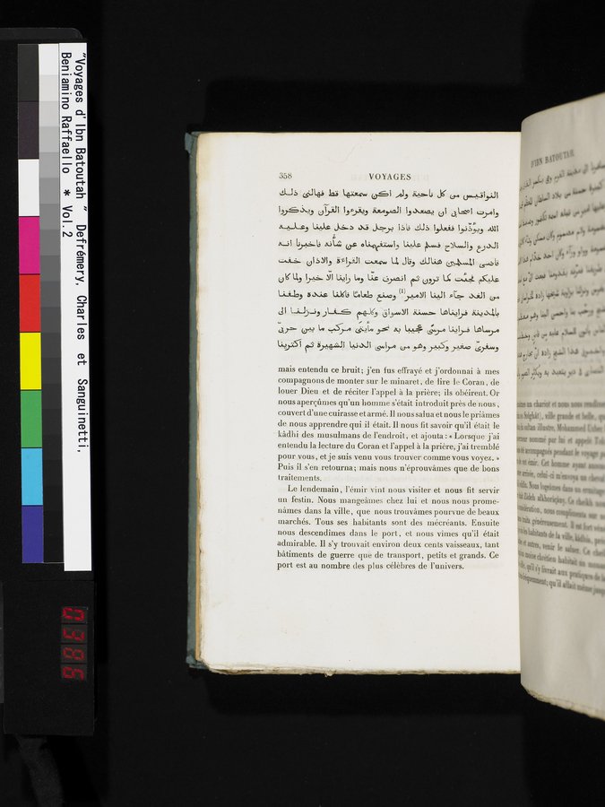 Voyages d'Ibn Batoutah : vol.2 / 386 ページ（カラー画像）