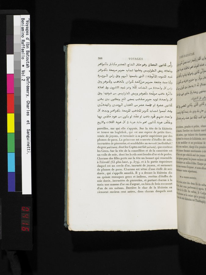 Voyages d'Ibn Batoutah : vol.2 / 416 ページ（カラー画像）