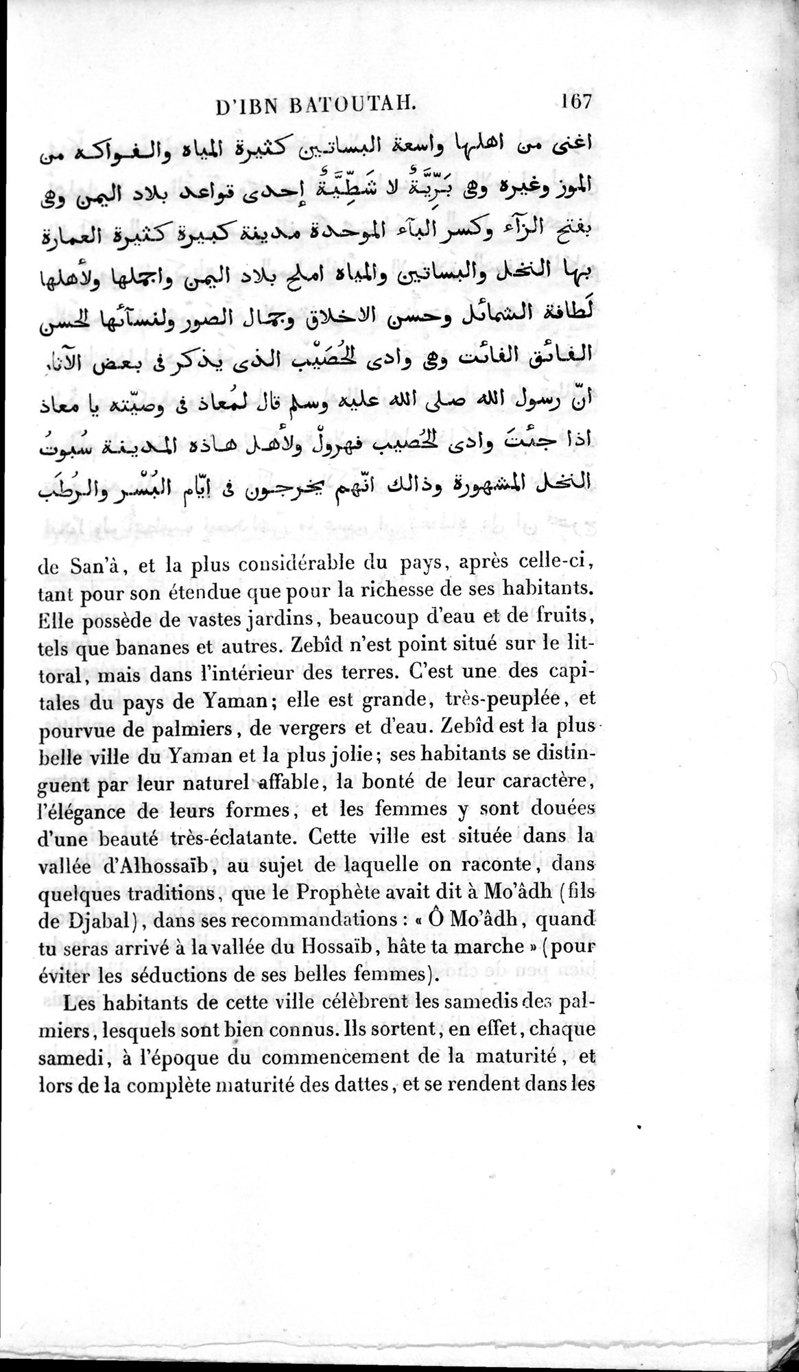 Voyages d'Ibn Batoutah : vol.2 / 195 ページ（白黒高解像度画像）