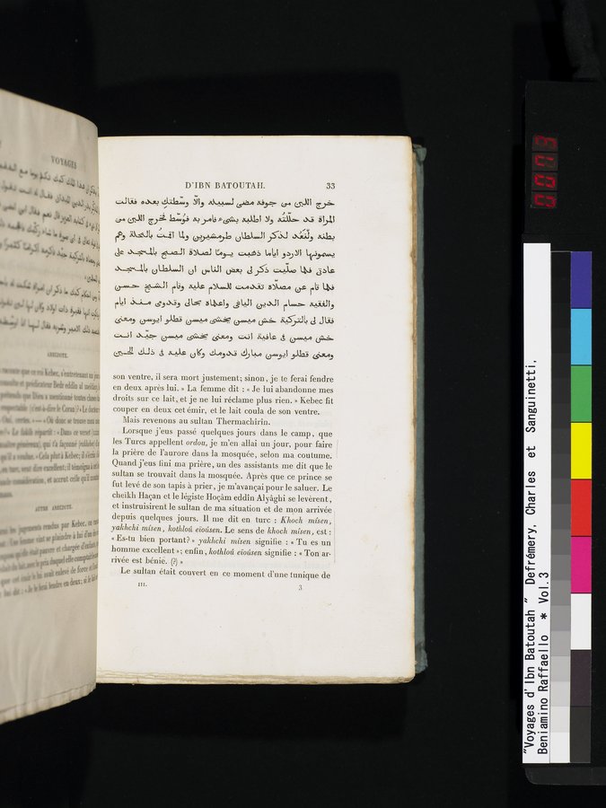 Voyages d'Ibn Batoutah : vol.3 / Page 73 (Color Image)