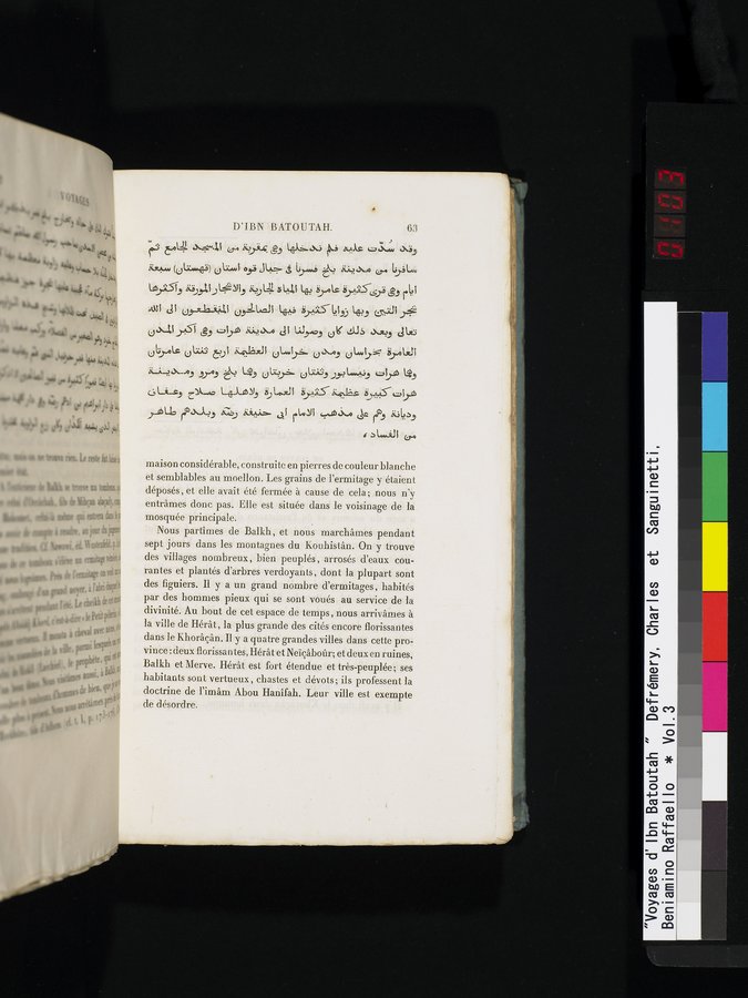 Voyages d'Ibn Batoutah : vol.3 / 103 ページ（カラー画像）