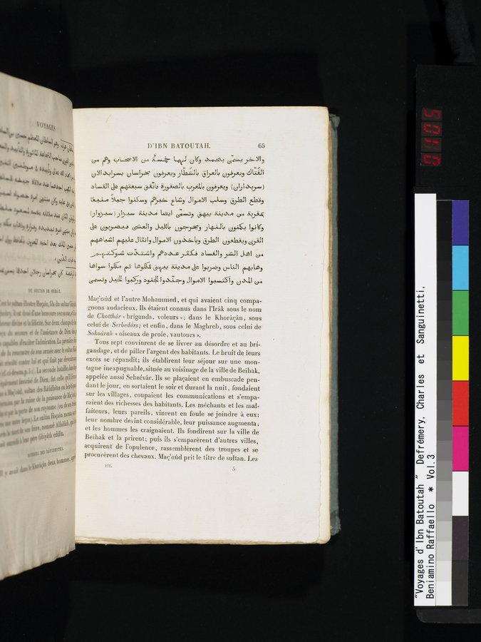 Voyages d'Ibn Batoutah : vol.3 / 105 ページ（カラー画像）