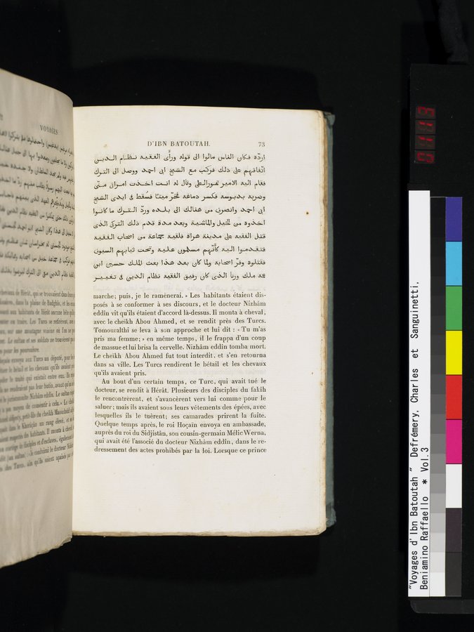 Voyages d'Ibn Batoutah : vol.3 / 113 ページ（カラー画像）