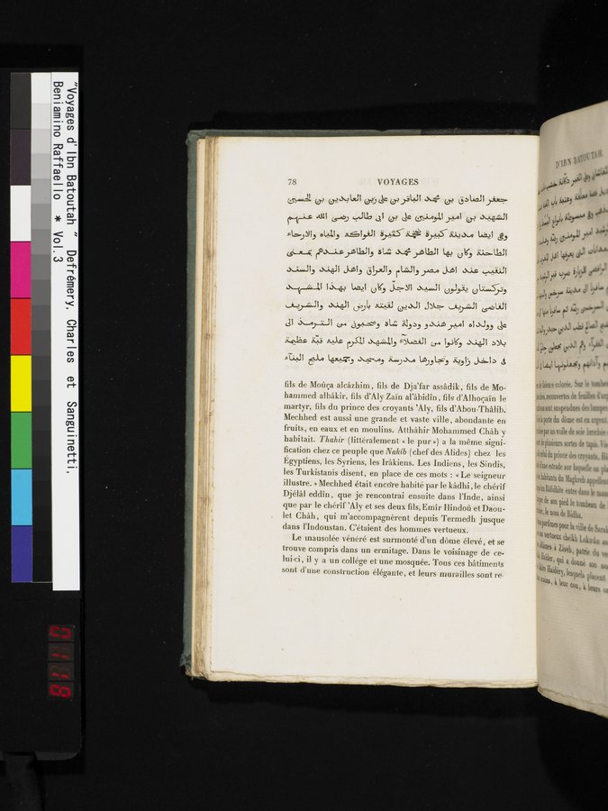 Voyages d'Ibn Batoutah : vol.3 / 118 ページ（カラー画像）