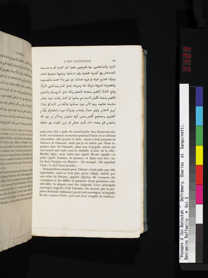 Voyages d'Ibn Batoutah : vol.3 / 129 ページ（カラー画像）