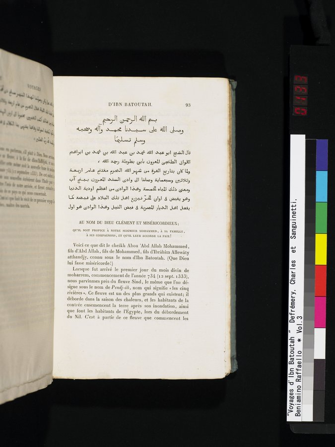 Voyages d'Ibn Batoutah : vol.3 / 133 ページ（カラー画像）
