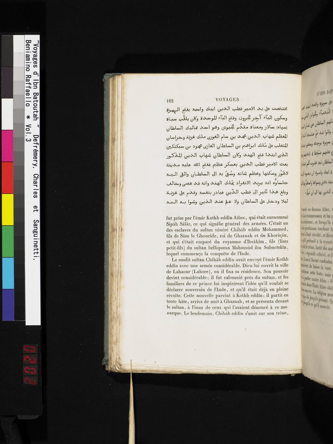 Voyages d'Ibn Batoutah : vol.3 / 202 ページ（カラー画像）