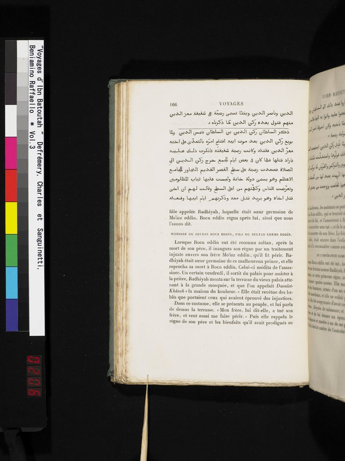 Voyages d'Ibn Batoutah : vol.3 / 206 ページ（カラー画像）
