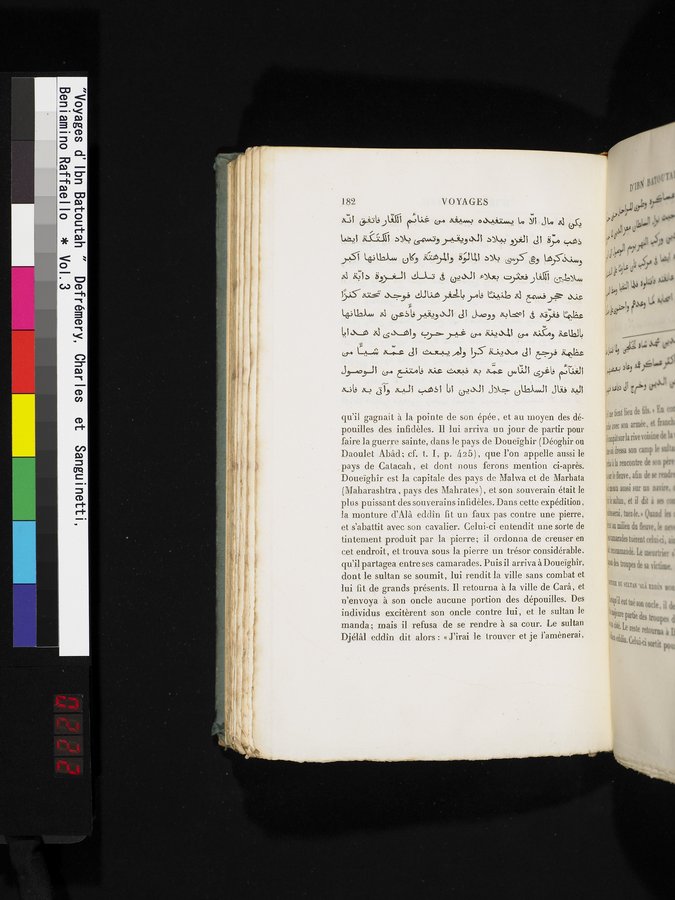 Voyages d'Ibn Batoutah : vol.3 / 222 ページ（カラー画像）