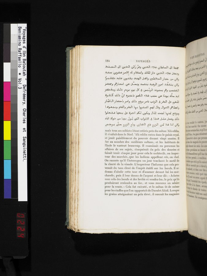 Voyages d'Ibn Batoutah : vol.3 / 224 ページ（カラー画像）