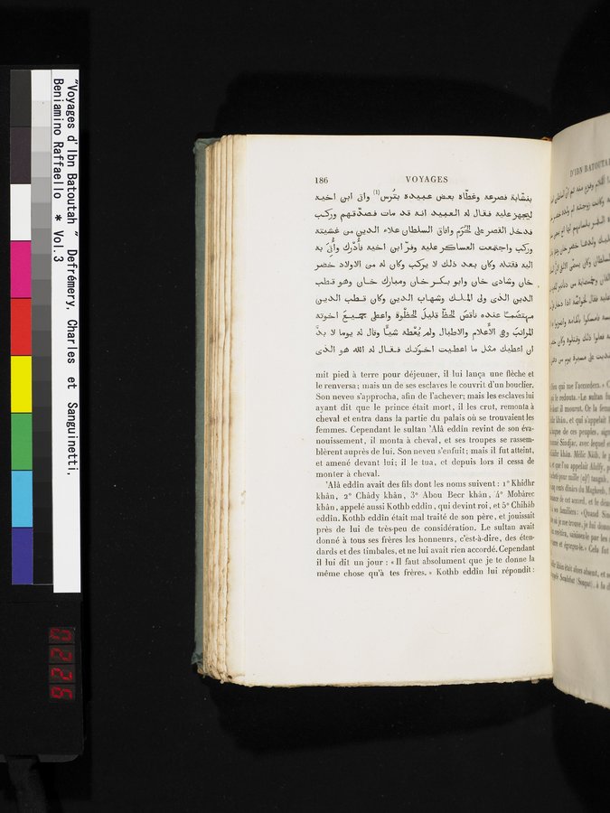 Voyages d'Ibn Batoutah : vol.3 / 226 ページ（カラー画像）