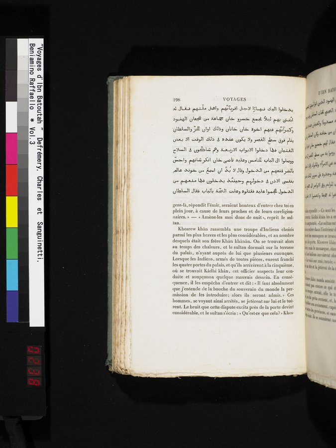 Voyages d'Ibn Batoutah : vol.3 / 238 ページ（カラー画像）