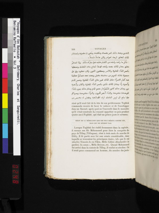 Voyages d'Ibn Batoutah : vol.3 / 248 ページ（カラー画像）