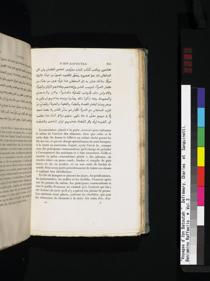 Voyages d'Ibn Batoutah : vol.3 / 281 ページ（カラー画像）