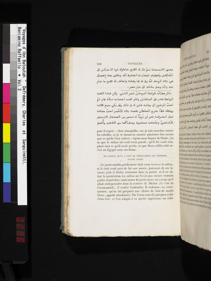 Voyages d'Ibn Batoutah : vol.3 / 290 ページ（カラー画像）