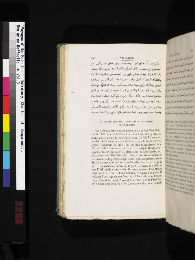 Voyages d'Ibn Batoutah : vol.3 / 296 ページ（カラー画像）