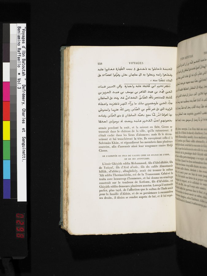 Voyages d'Ibn Batoutah : vol.3 / 298 ページ（カラー画像）