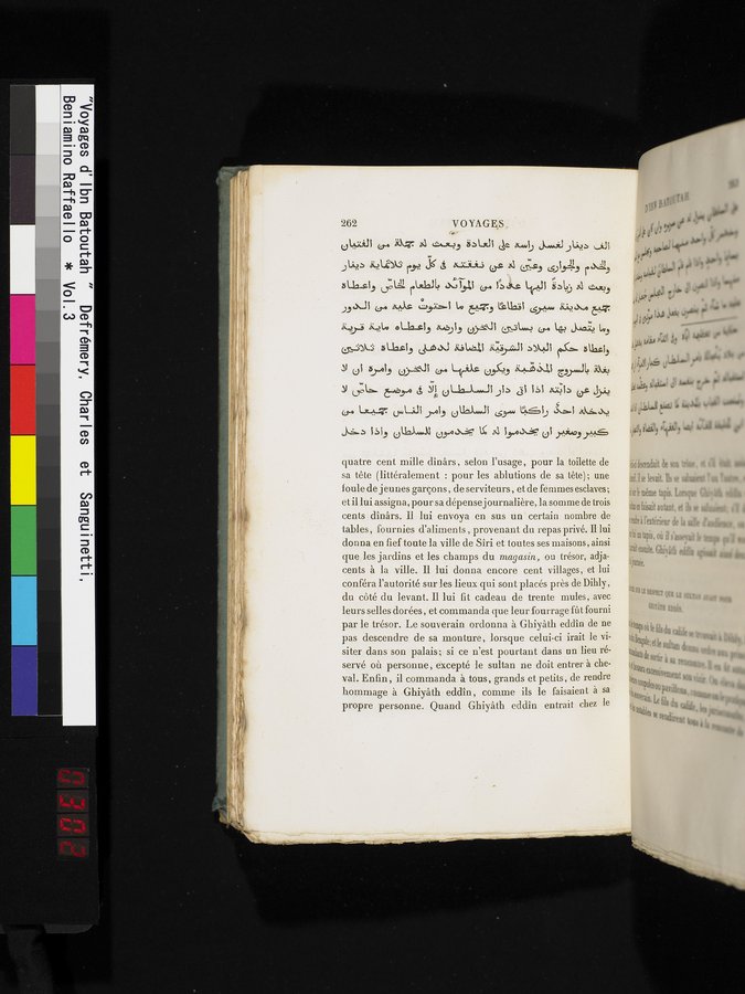 Voyages d'Ibn Batoutah : vol.3 / 302 ページ（カラー画像）