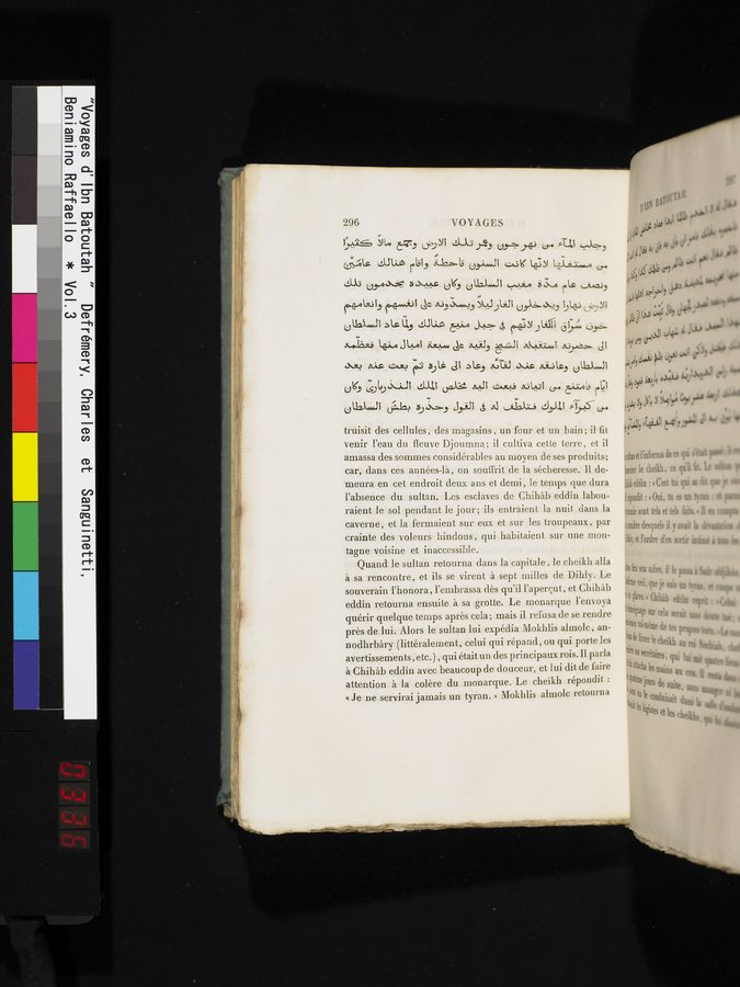 Voyages d'Ibn Batoutah : vol.3 / 336 ページ（カラー画像）