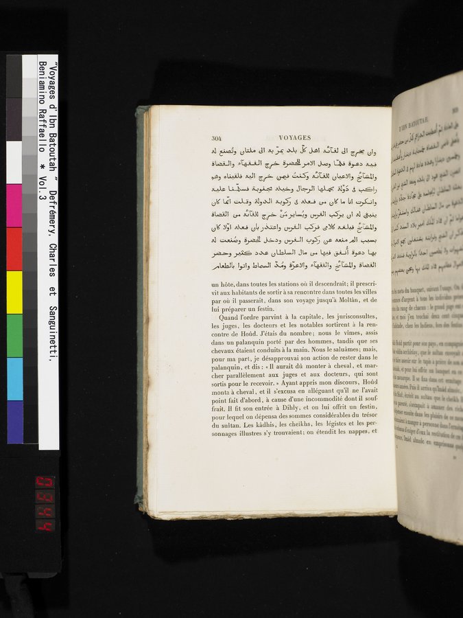 Voyages d'Ibn Batoutah : vol.3 / 344 ページ（カラー画像）