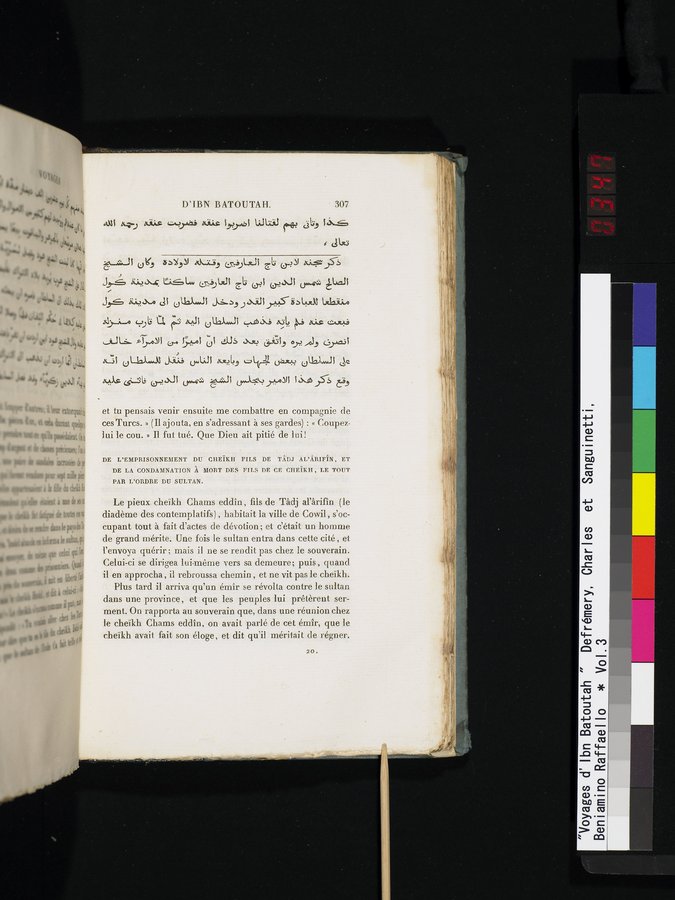 Voyages d'Ibn Batoutah : vol.3 / 347 ページ（カラー画像）