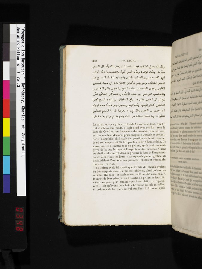 Voyages d'Ibn Batoutah : vol.3 / 348 ページ（カラー画像）