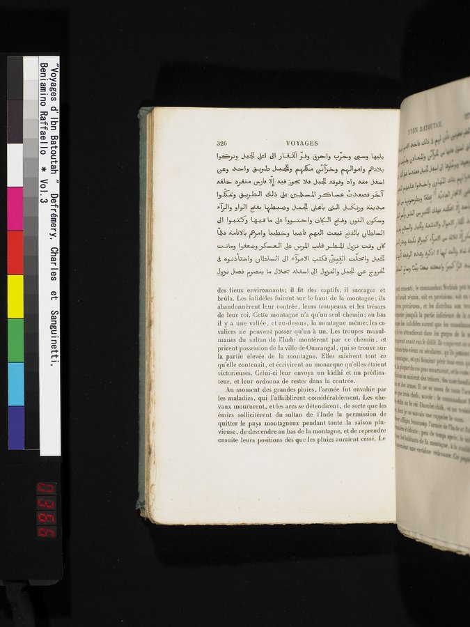 Voyages d'Ibn Batoutah : vol.3 / 366 ページ（カラー画像）