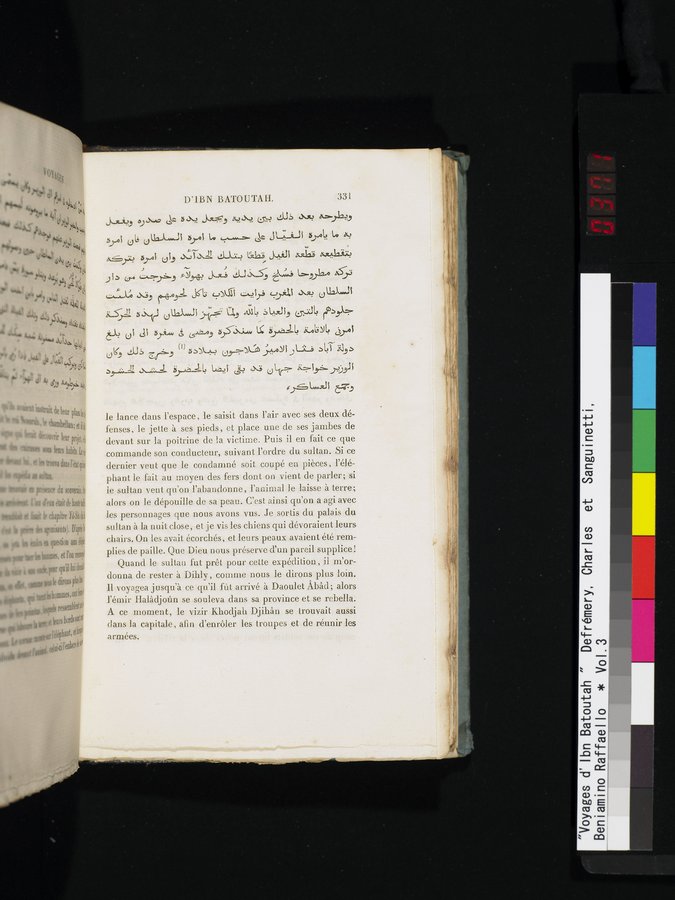 Voyages d'Ibn Batoutah : vol.3 / 371 ページ（カラー画像）
