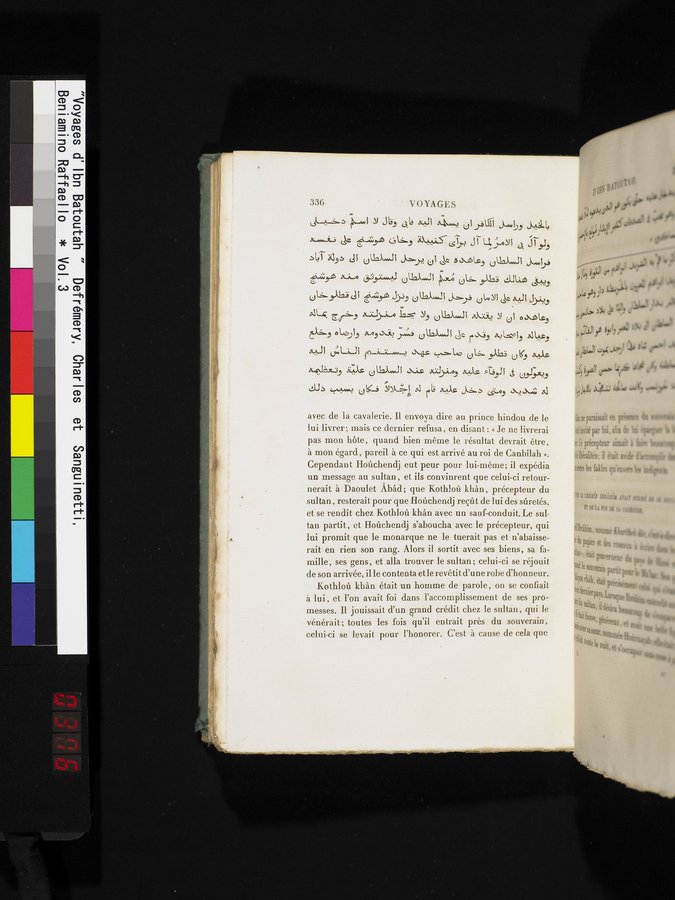 Voyages d'Ibn Batoutah : vol.3 / 376 ページ（カラー画像）