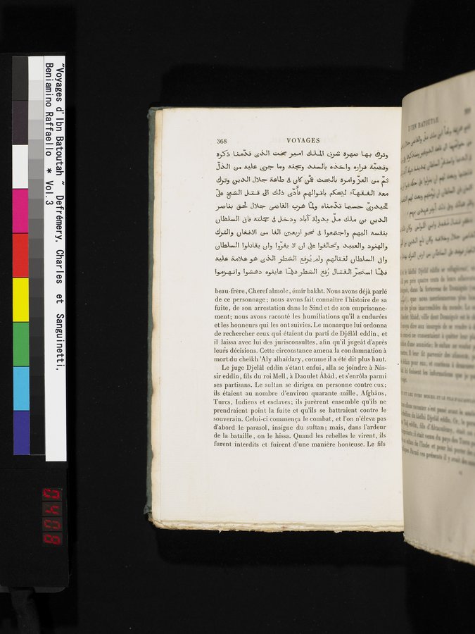 Voyages d'Ibn Batoutah : vol.3 / 408 ページ（カラー画像）