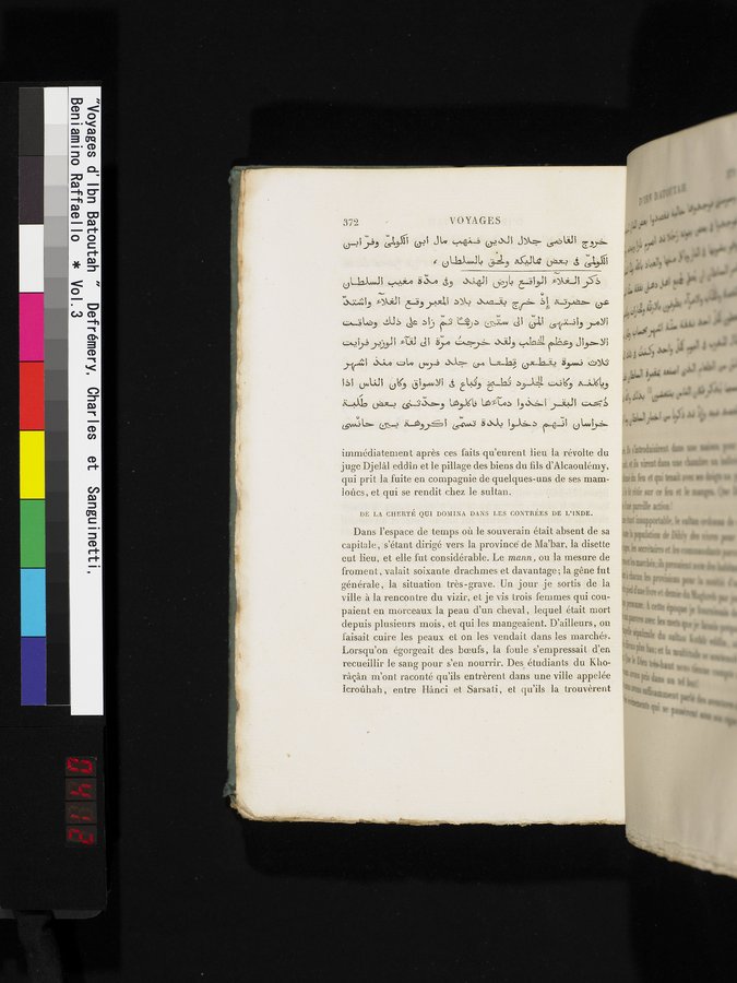 Voyages d'Ibn Batoutah : vol.3 / 412 ページ（カラー画像）