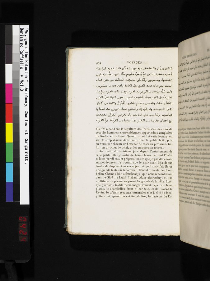 Voyages d'Ibn Batoutah : vol.3 / 424 ページ（カラー画像）