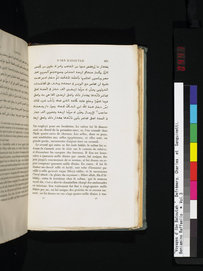 Voyages d'Ibn Batoutah : vol.3 / 441 ページ（カラー画像）