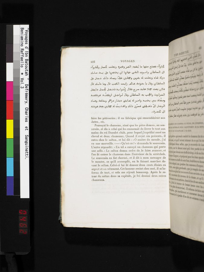 Voyages d'Ibn Batoutah : vol.3 / 462 ページ（カラー画像）