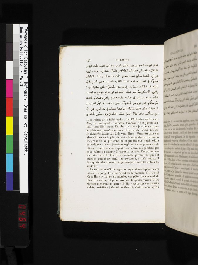 Voyages d'Ibn Batoutah : vol.3 / 464 ページ（カラー画像）
