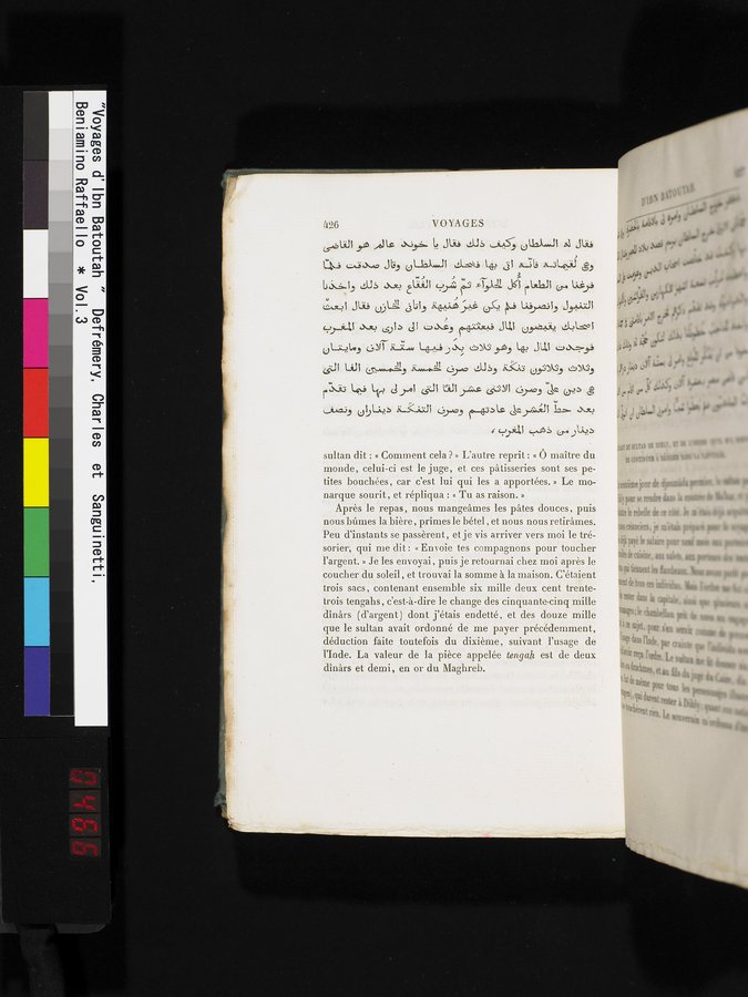 Voyages d'Ibn Batoutah : vol.3 / 466 ページ（カラー画像）