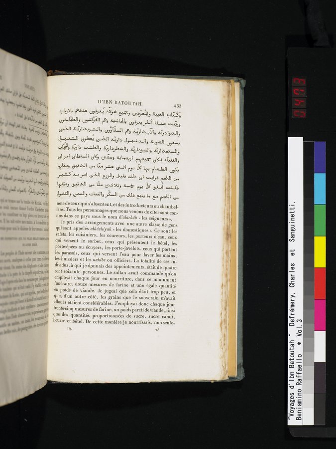Voyages d'Ibn Batoutah : vol.3 / 473 ページ（カラー画像）