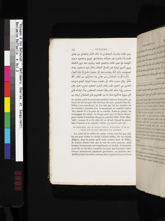 Voyages d'Ibn Batoutah : vol.3 / Page 484 (Color Image)